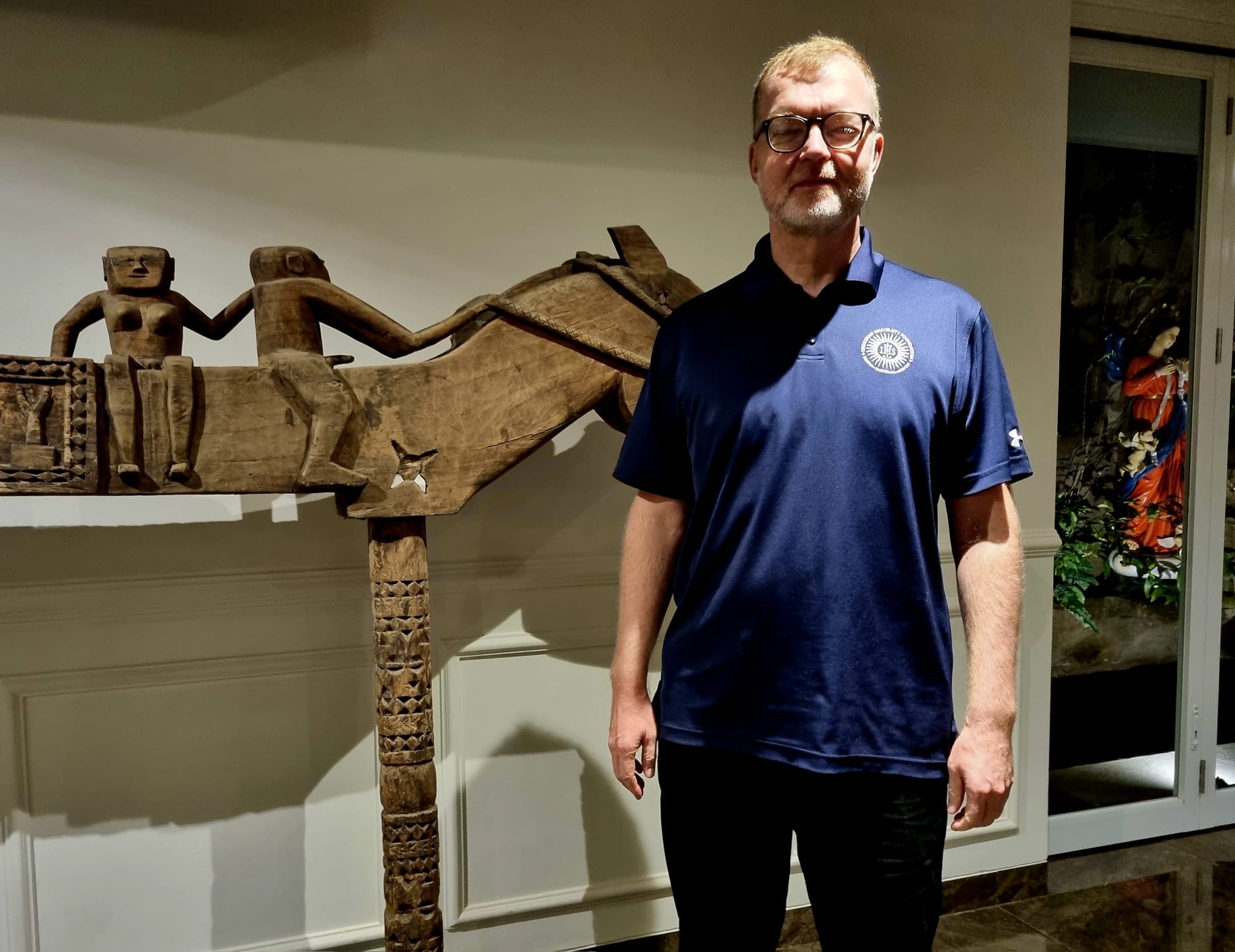 Fr. Hans Zollner at Catholic Center (Denpasar, Bali province, Indonesia)