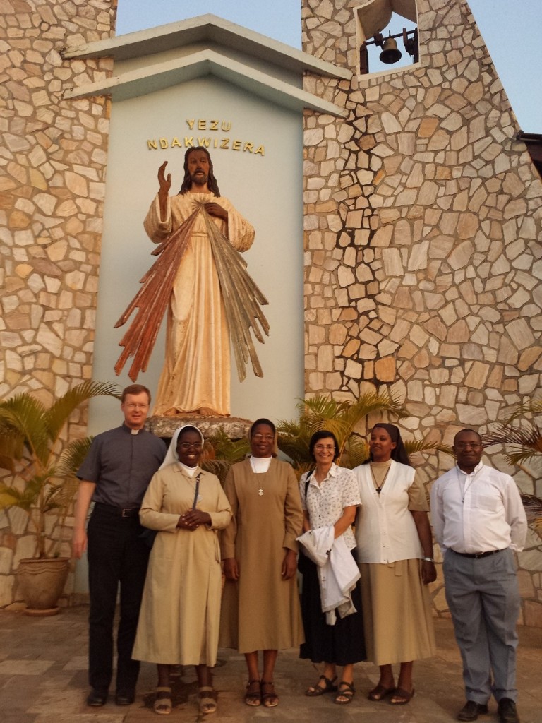 Graduates of the Institute of Psychology with Fr. Zollner SJ