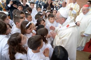 Pope Francis' First Pastoral visit to a Parish in Rome